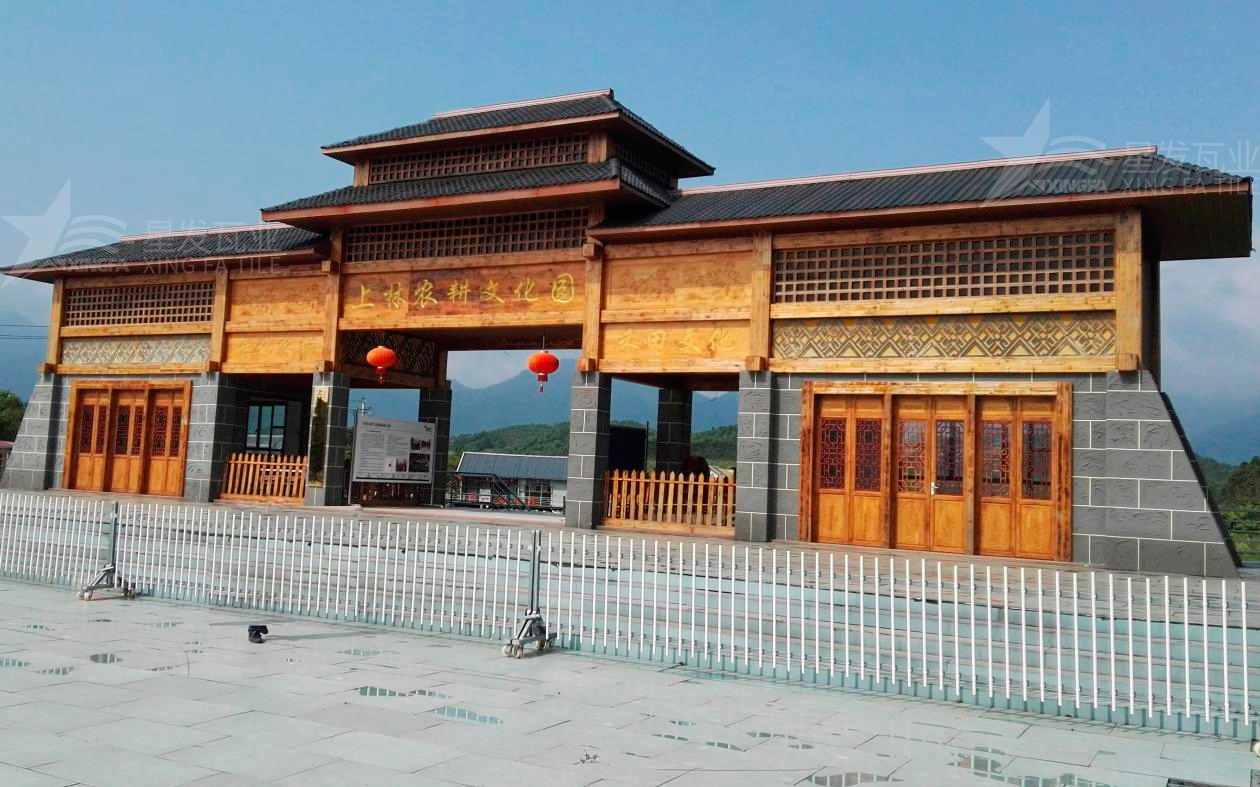 南宁合成树脂瓦为旅游景点增添了色彩与生机，集美观与实用于一身！